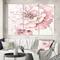 Designart - Indigold Shabby Peonies Pink - Farmhouse Gallery-wrapped Canvas